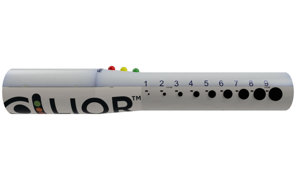 Image of LIOR Device as seen from the left side